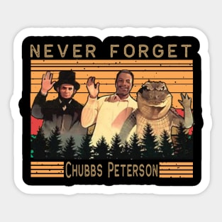 Retro Chubbs Peterson Ending Sticker